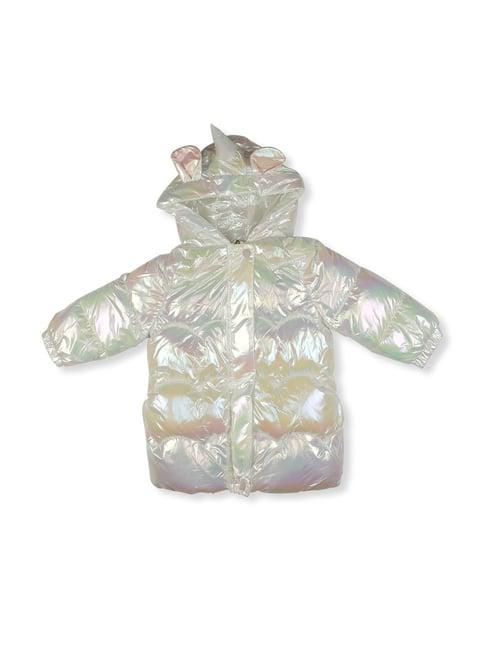 passion petals kids multicolor quilted jacket