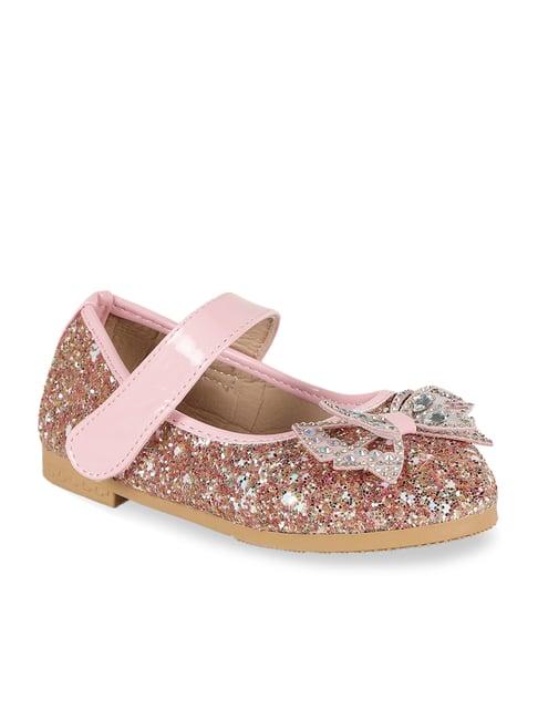 passion petals kids pink mary jane shoes