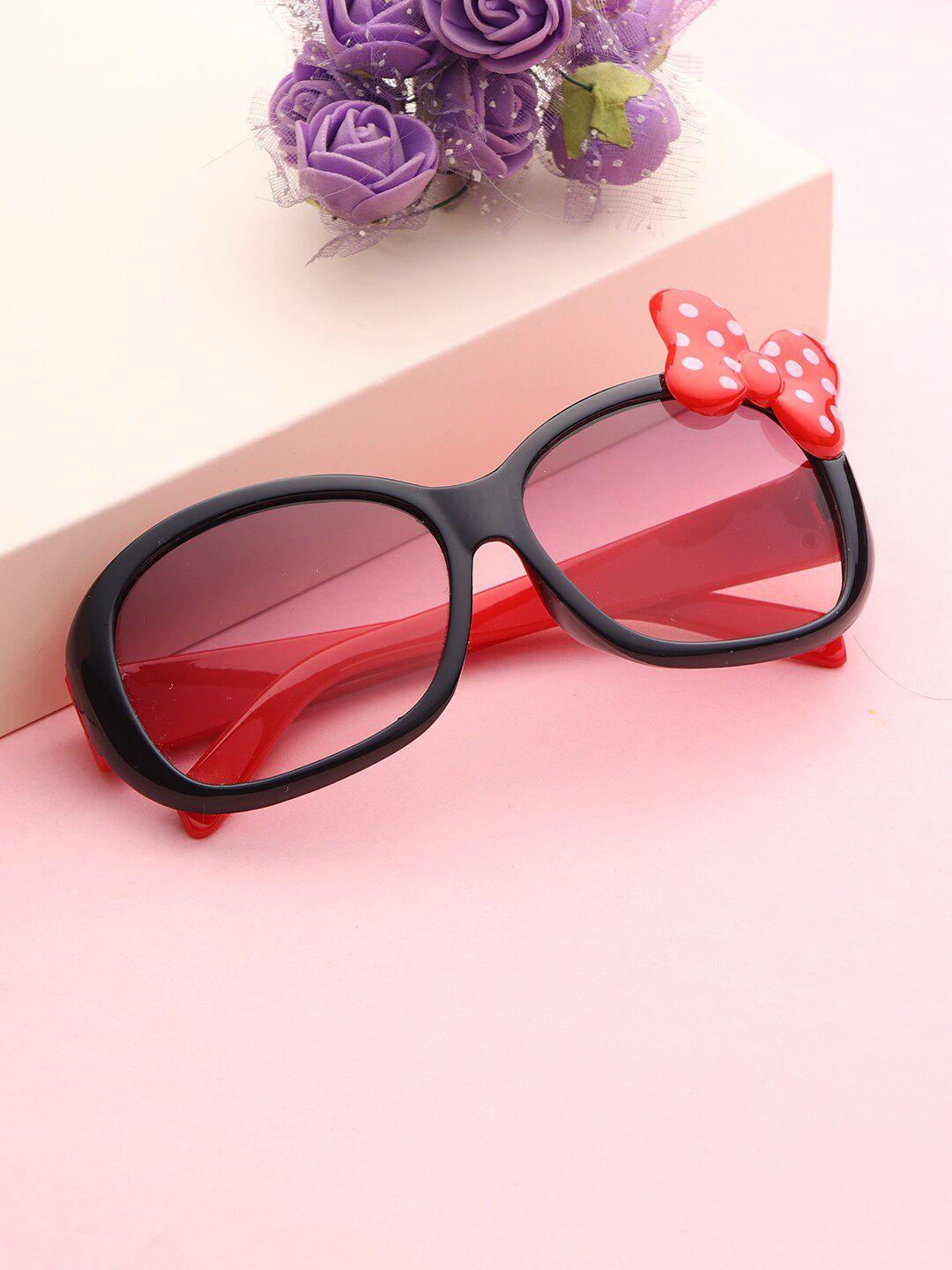passion petals kids square sunglasses-polarised and uv protected lens 11-8blacksunglasses
