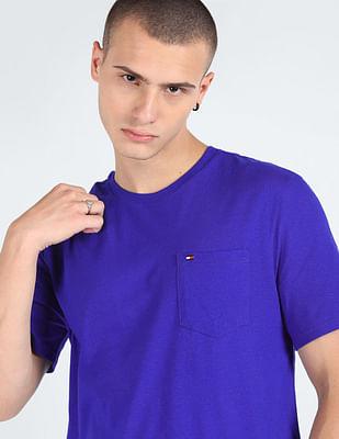 patch pocket regular fit t-shirt