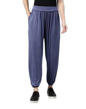 patiala pants with elasticated waist