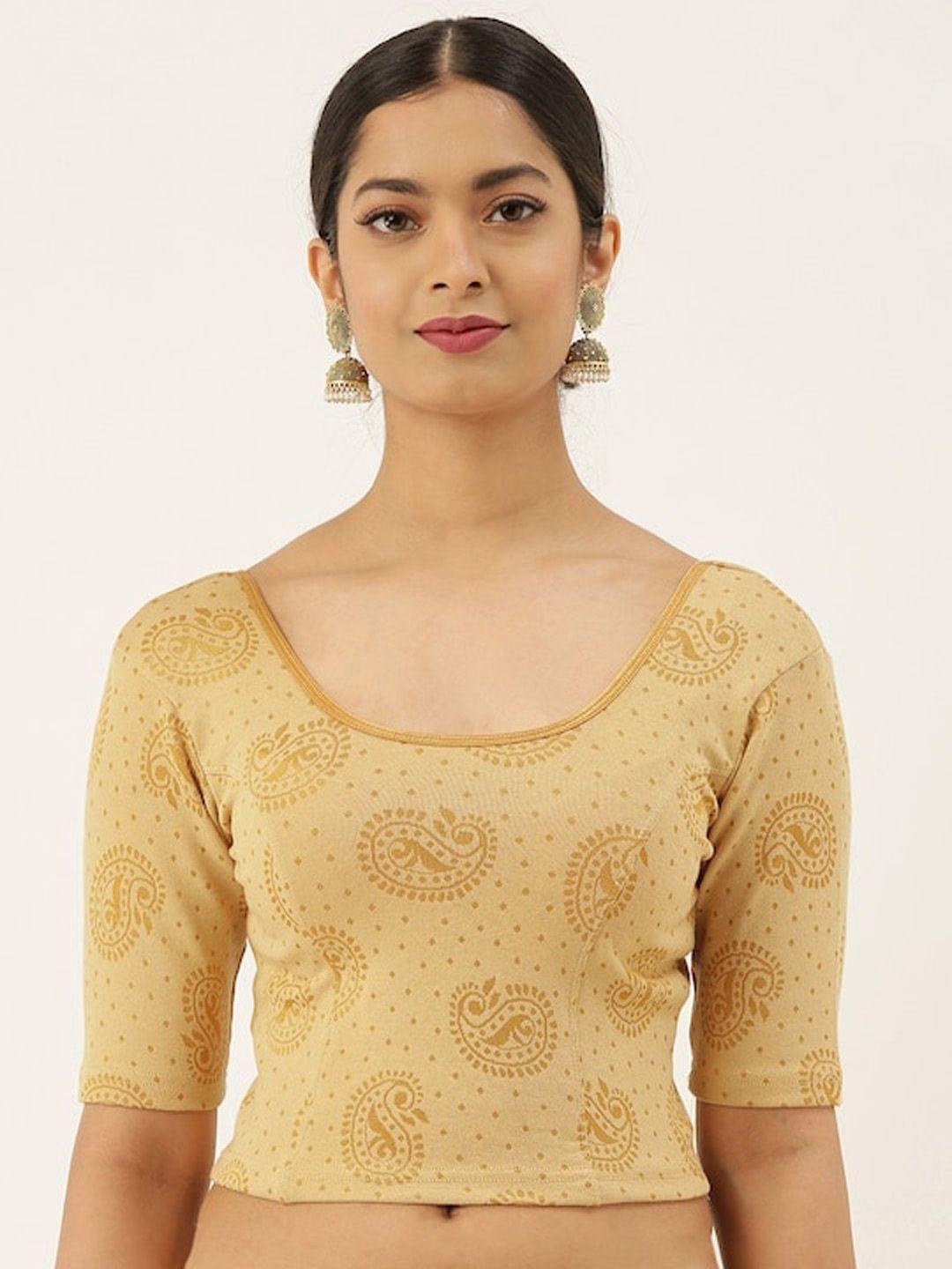 patlipallu printed cotton saree blouse