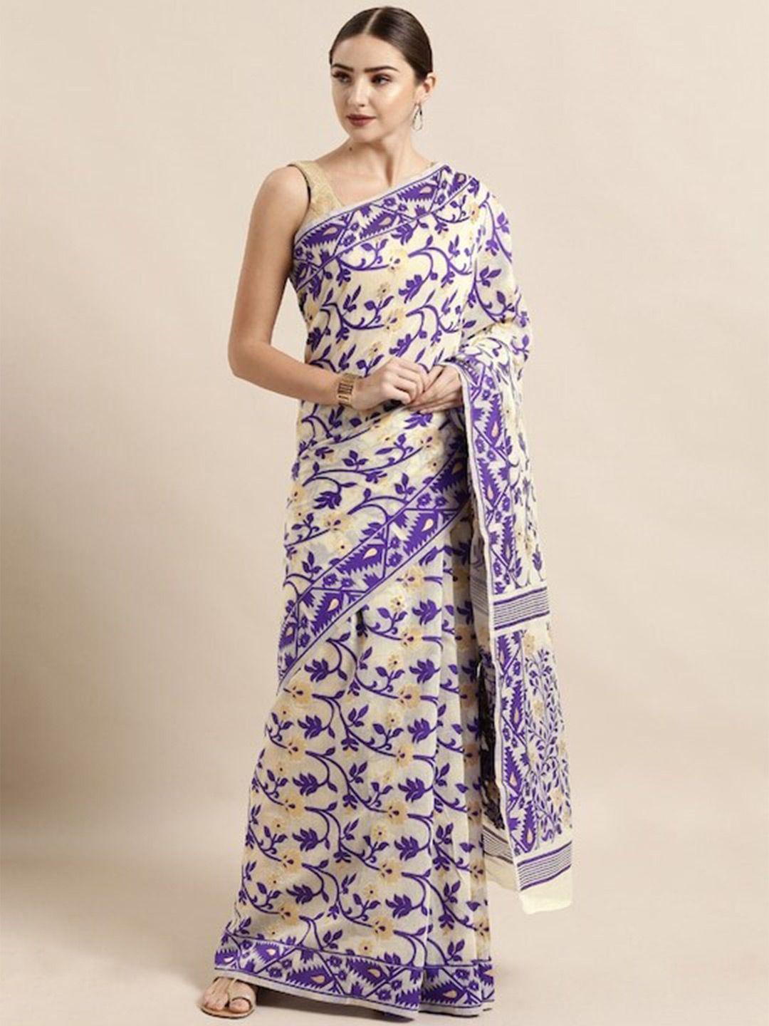 patlipallu woven design jamdani saree