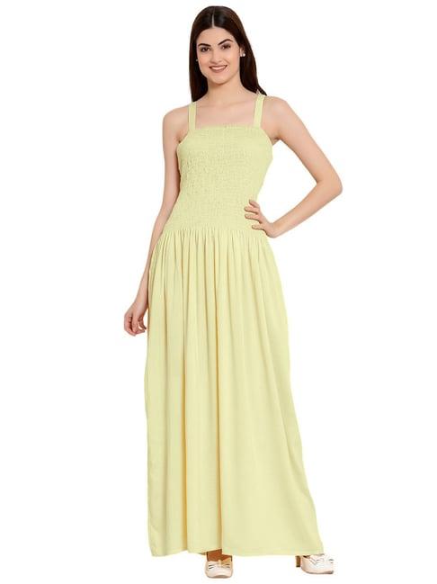 patrorna cream regular fit tulip gown