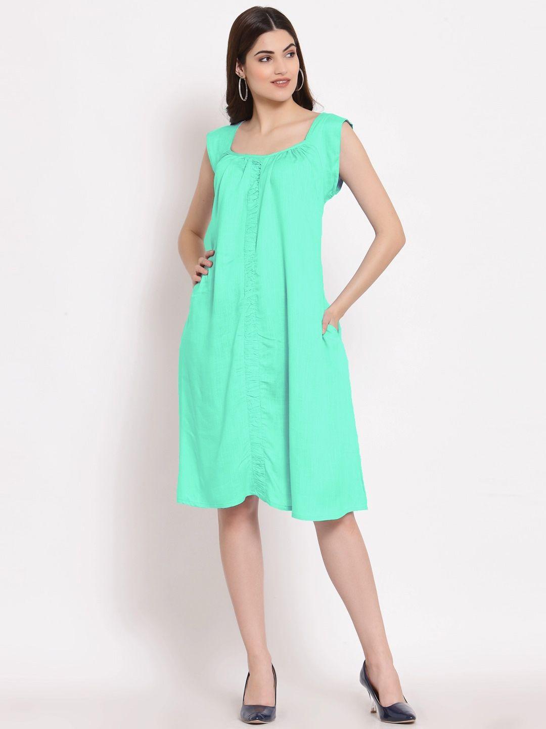 patrorna sleeveless a-line dress