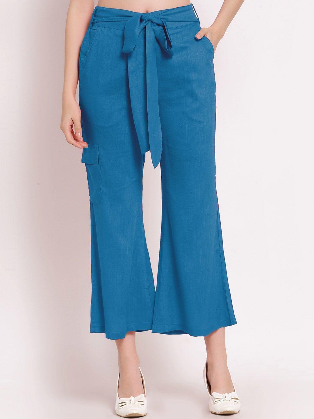 patrorna women smart mid-rise culottes