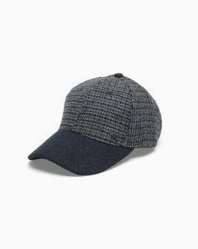 patterned baseball cap