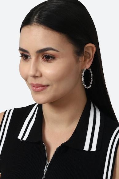 patterned earrings