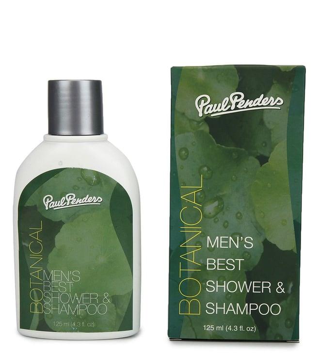 paul penders botanical men's best natural 2 in 1 shower & shampoo - 125 ml