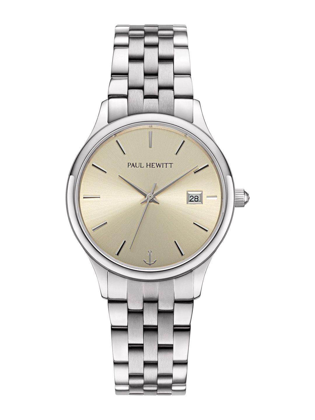 paul hewitt dial stainless steel bracelet style straps analogue watch-ph004383