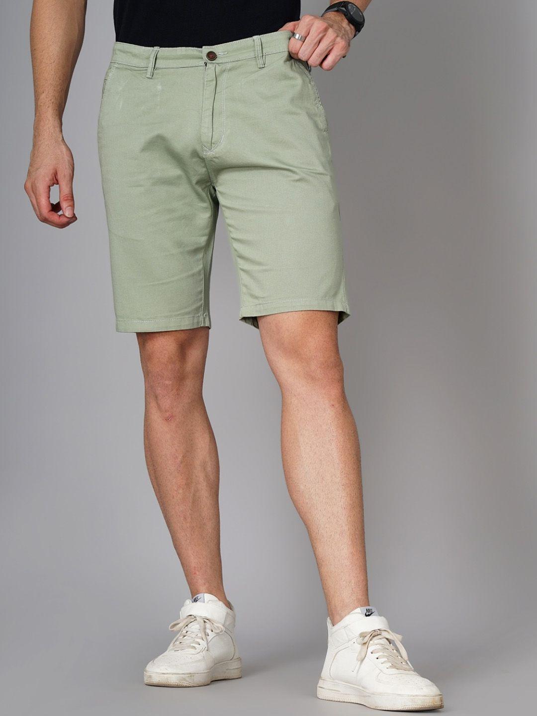 paul street men mid-rise cotton chino shorts
