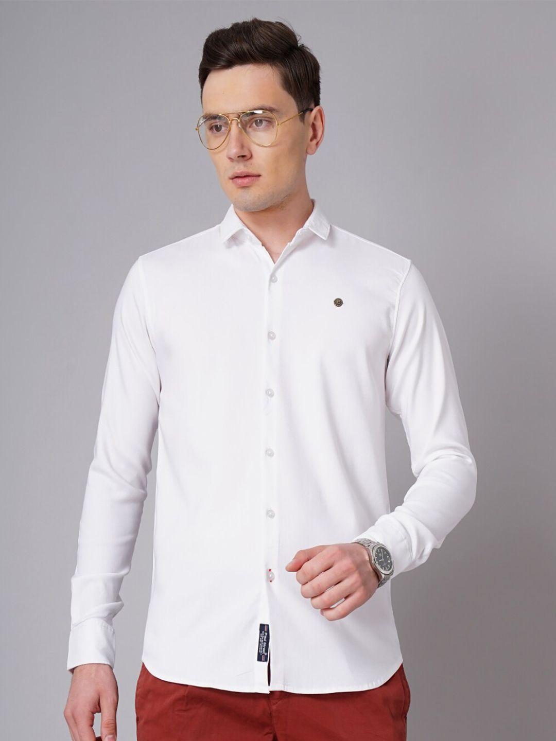 paul street standard slim fit long sleeves casual shirt