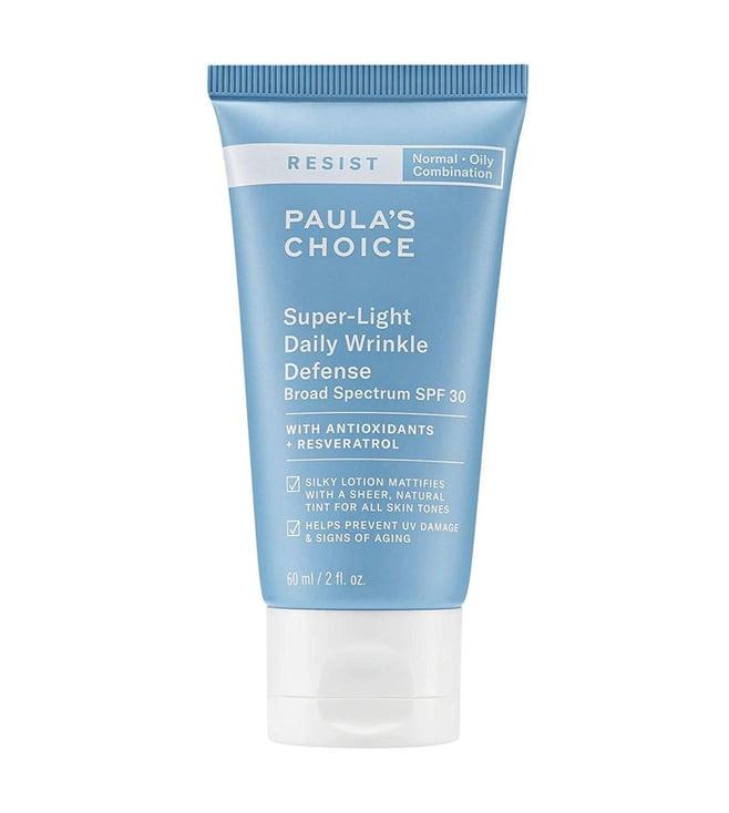 paula's choice resist matte tinted face moisturizer spf 30 60 ml