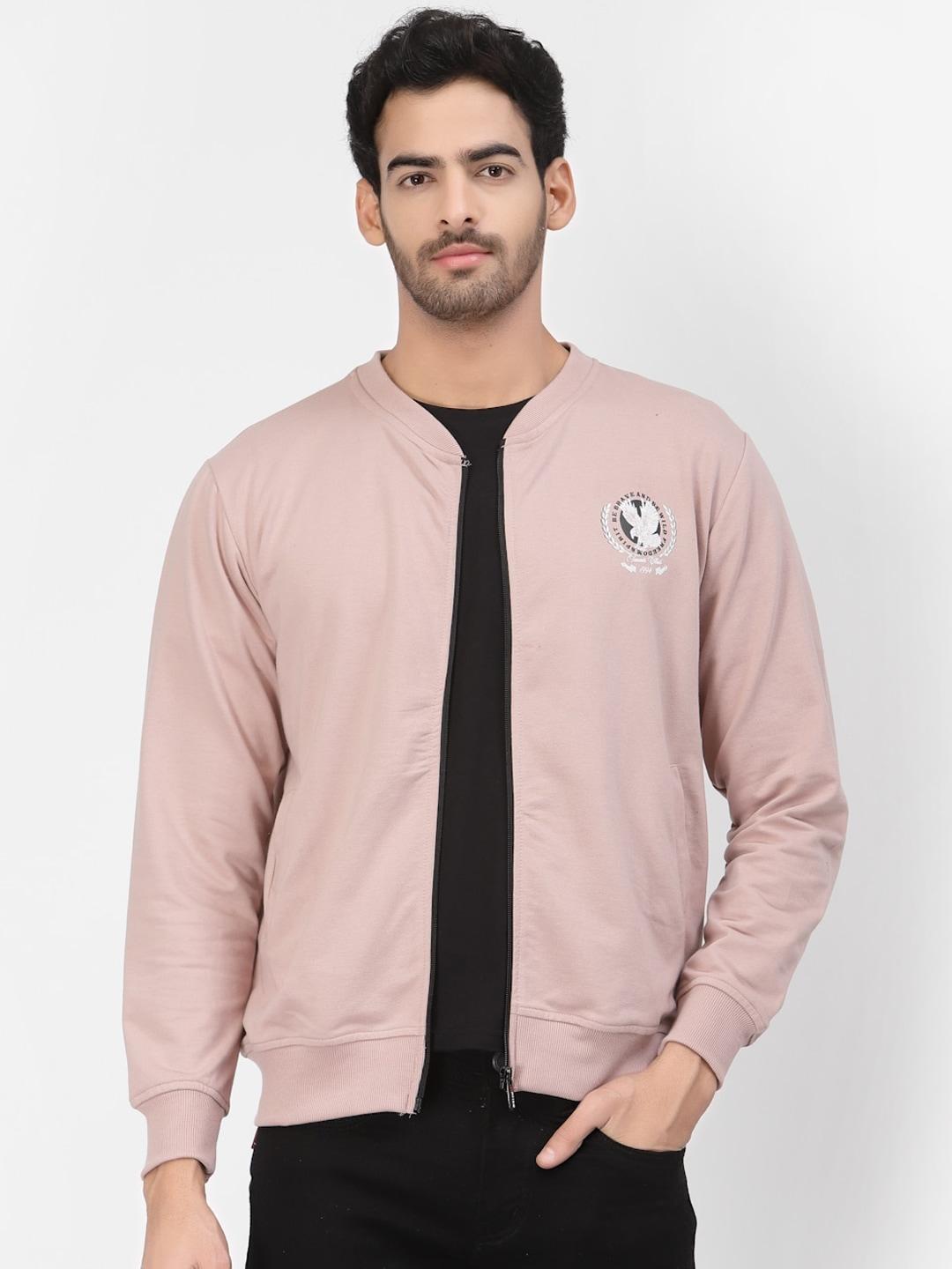 pause sport men brand logo fleece lightweight outdoor bomber jacket