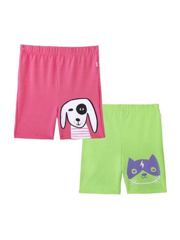 paw pals cycling shorts (pack of 2)