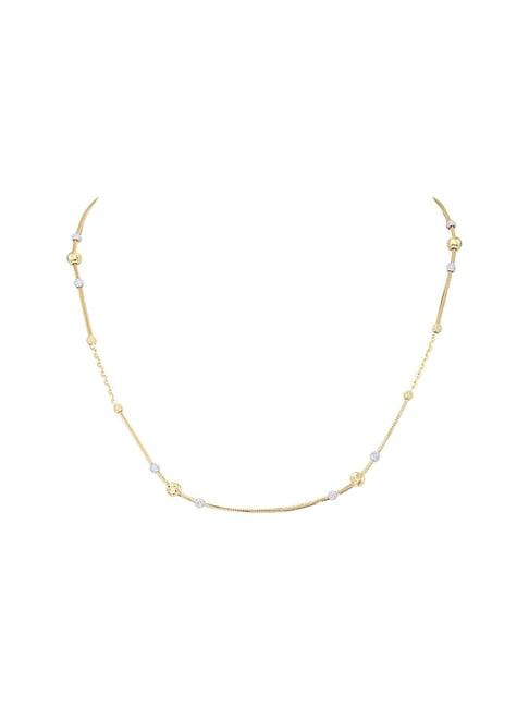 pc jeweller ammanya 22k gold chain for women