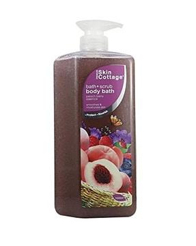 peach berry essence body bath & scrub