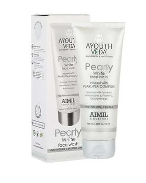 pearly white face wash