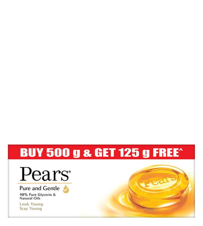 pears pure & gentle bathing bar - pack of 5