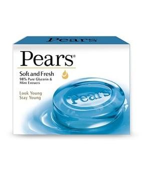 pears soft & fresh bathing bar soap