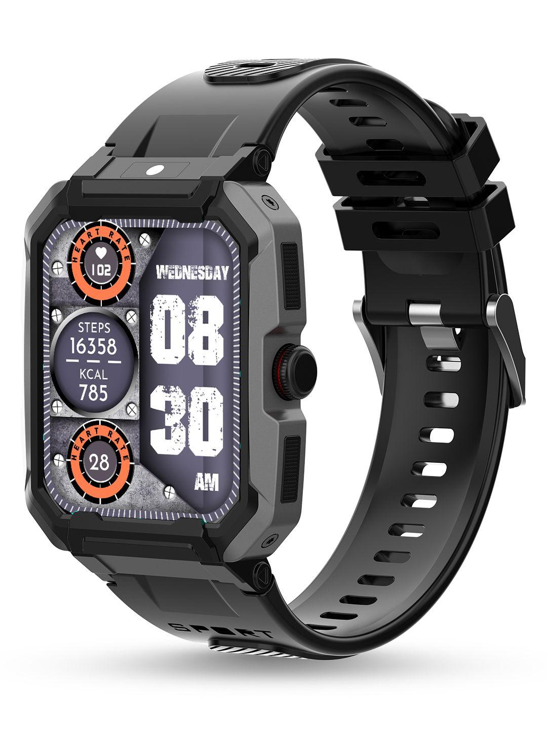 pebble dare hd display rugged design smartwatch with rotating crown