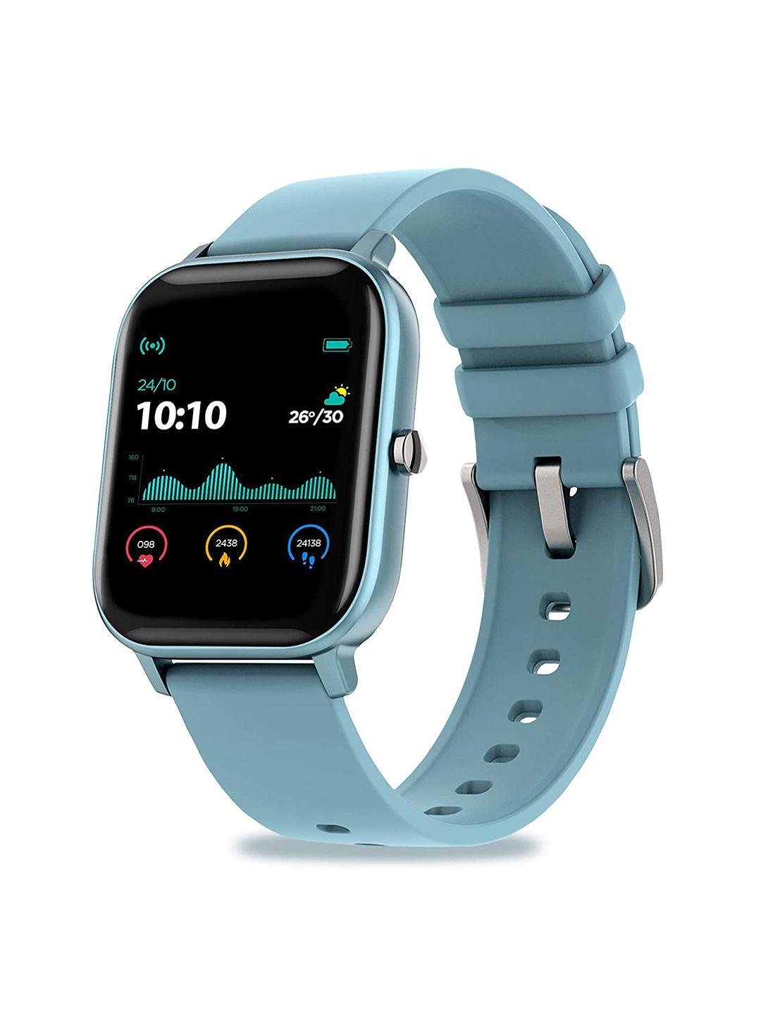 pebble pace spo2 smartwatch - blue