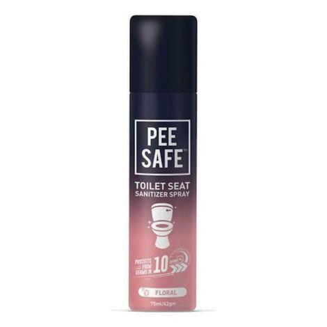 pee safe toilet seat sanitizer spray (75 ml) (floral)