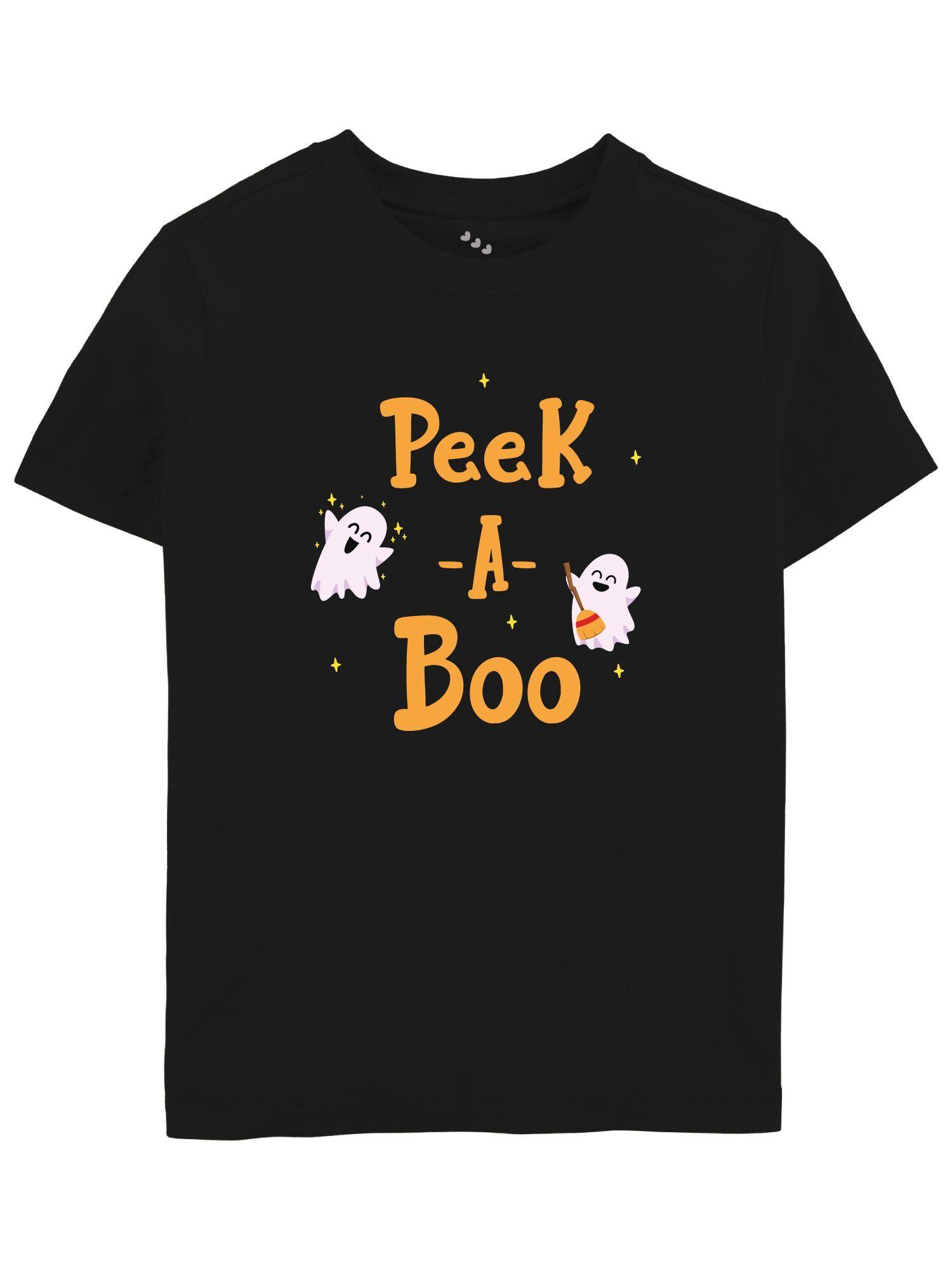 peek-a-boo kids t-shirt jersey clothes halloween baby theme