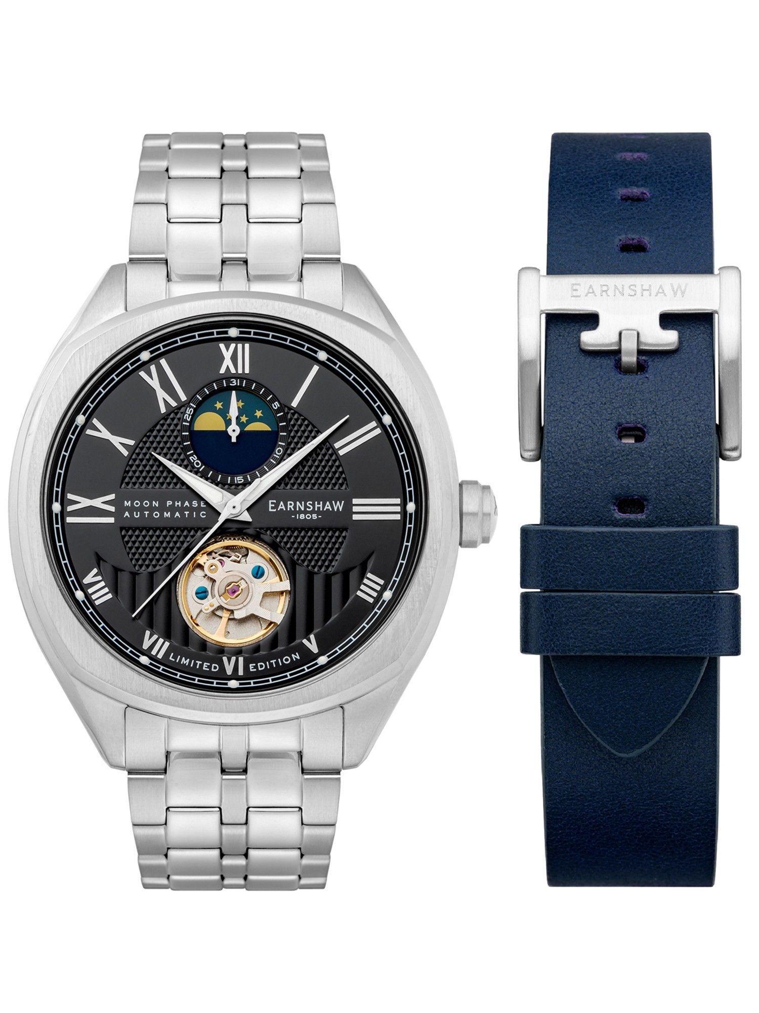 peel limited edition mechanical multifunction watch for men(additional strap) - es-8206-11