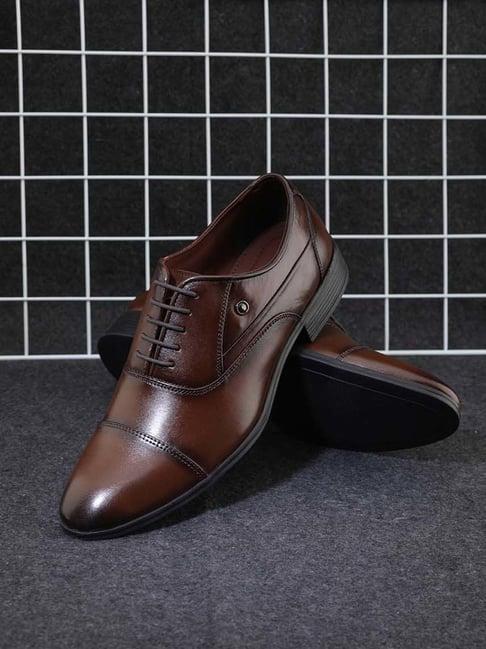 pelle albero men's brown oxford shoes