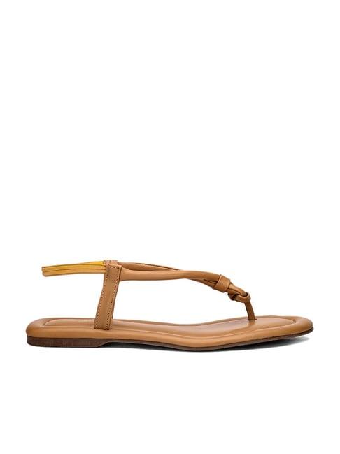 pelle albero women's beige sling back sandals