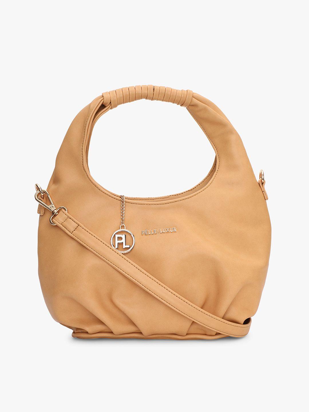 pelle luxur women structured hobo bag