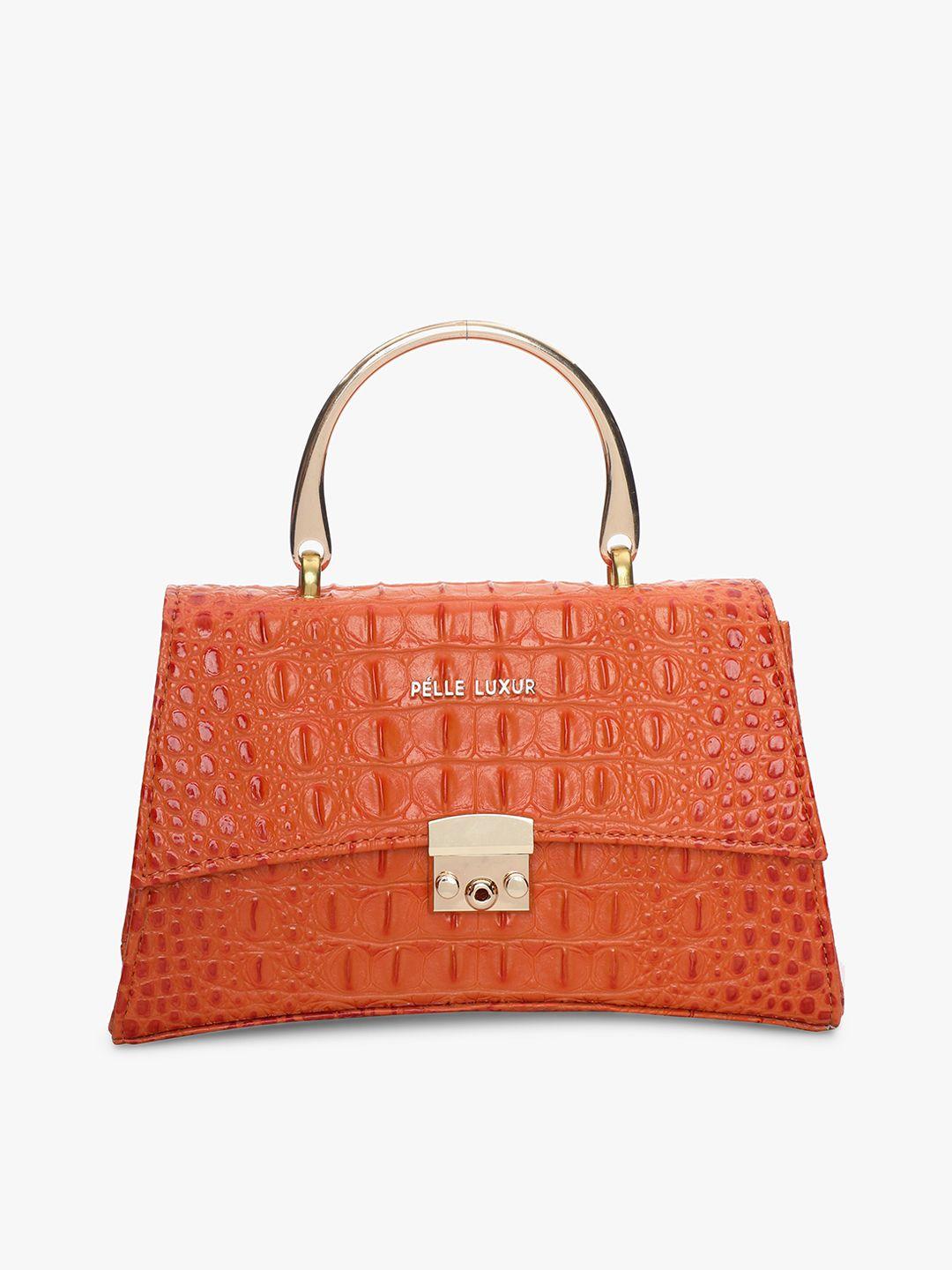 pelle luxur women structured satchel
