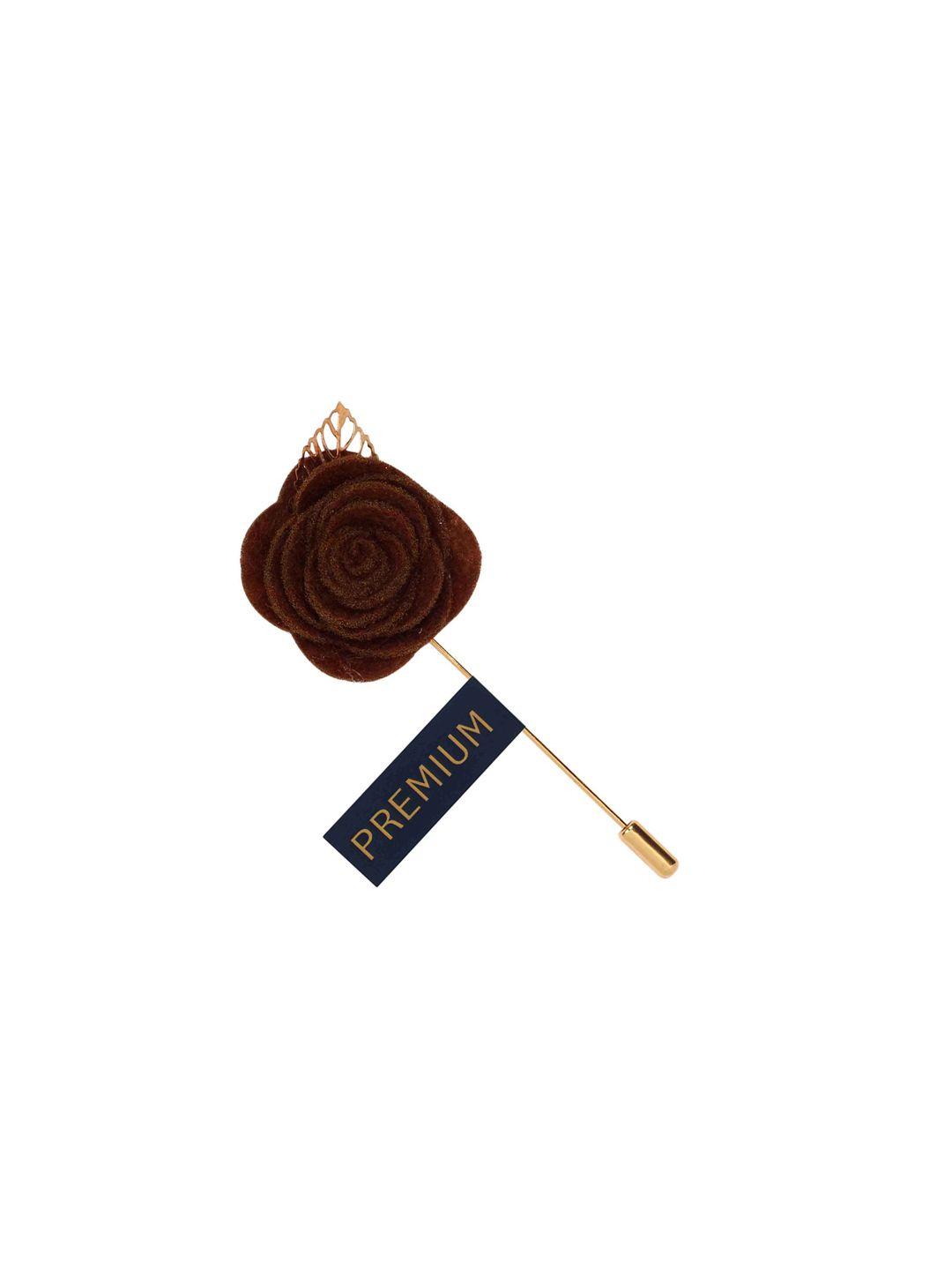 peluche unisex brown the prince charming lapel pin
