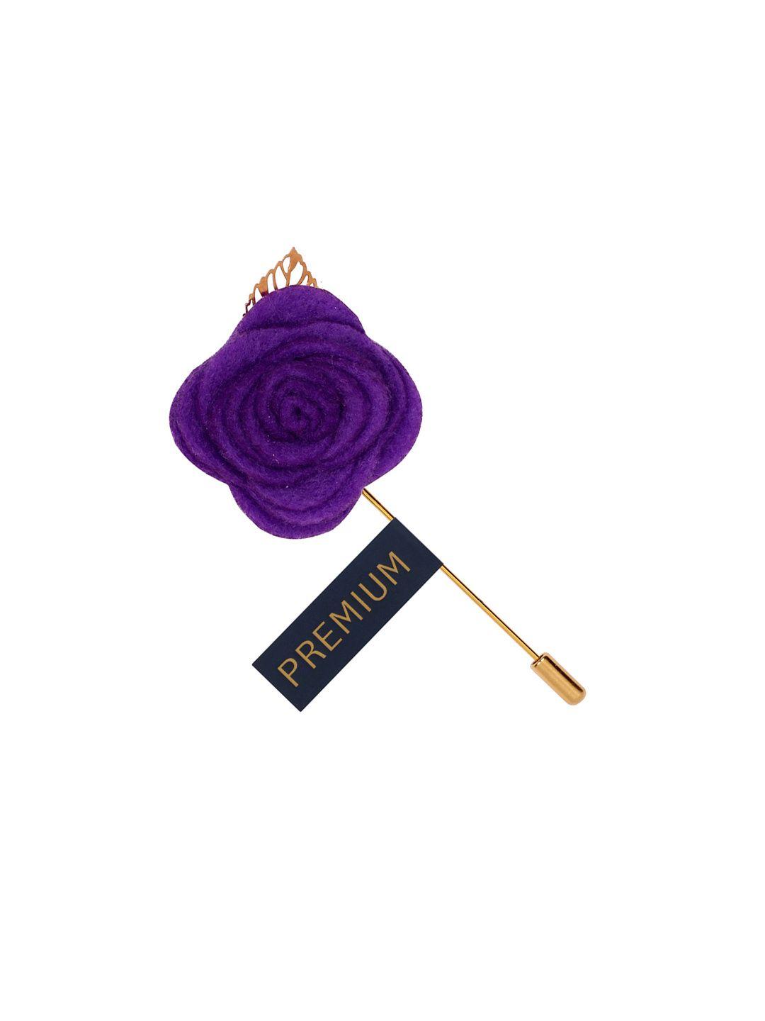 peluche unisex purple the prince charming lapel pin