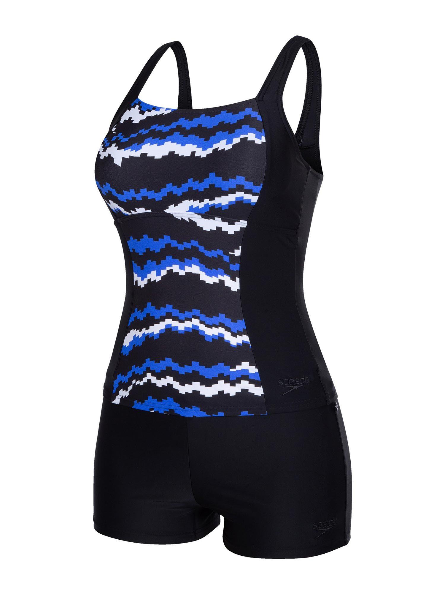 penny tankini - black