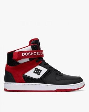 pensford high-top panelled sneakers