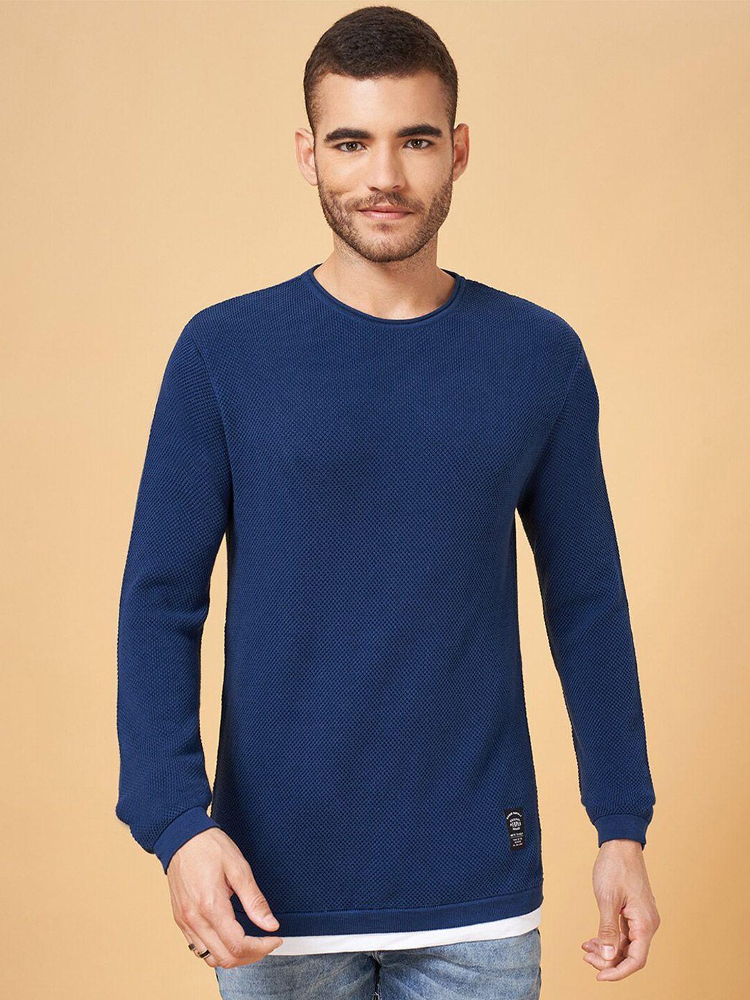 people round neck cotton pullover