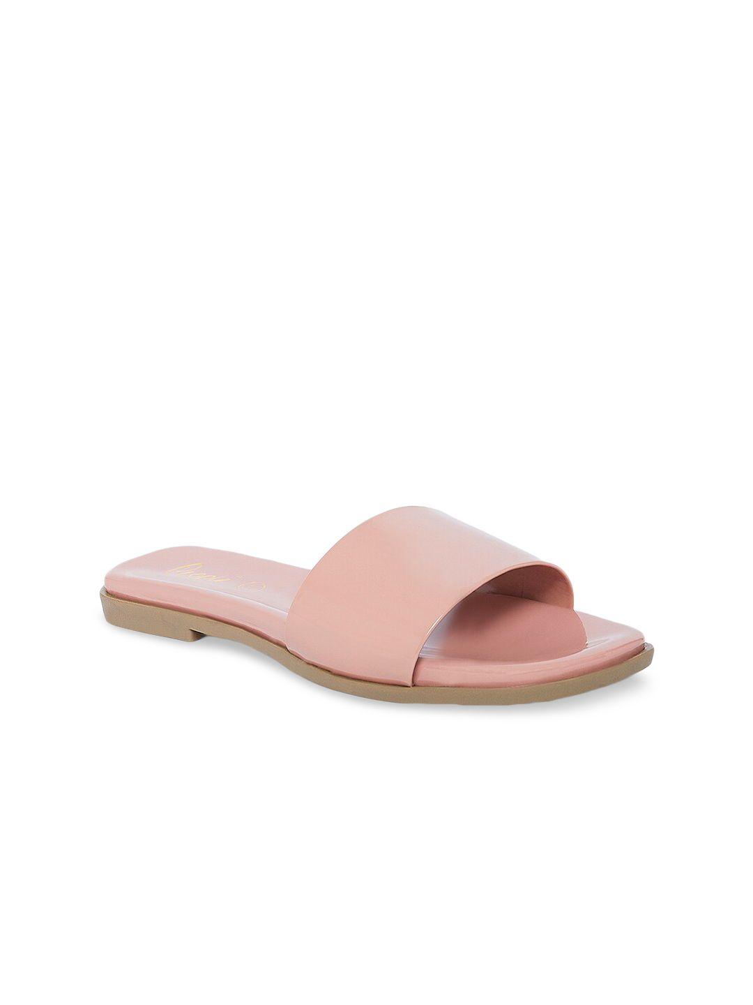 people women pink open toe flats with bows