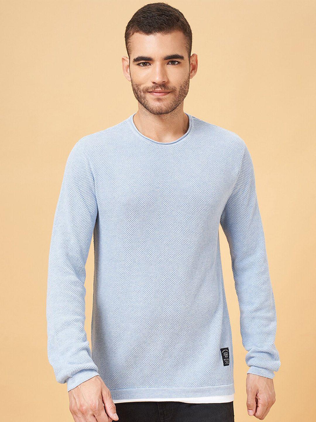 people round neck cotton pullover