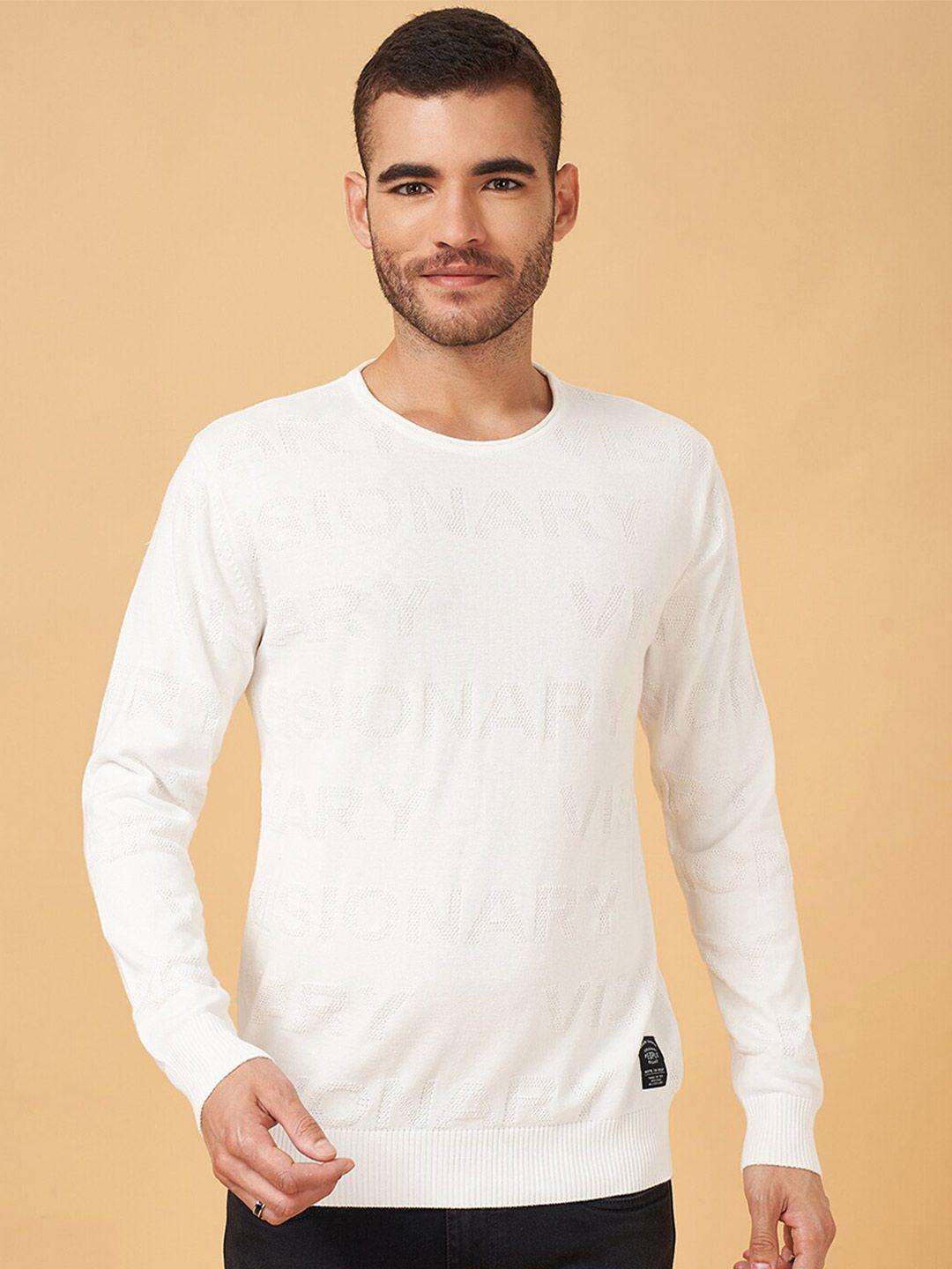 people round neck cotton pullover