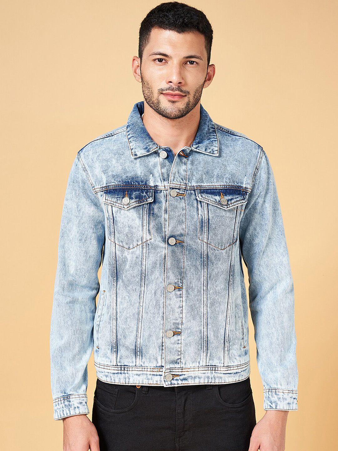 people washed pure cotton denim jacket