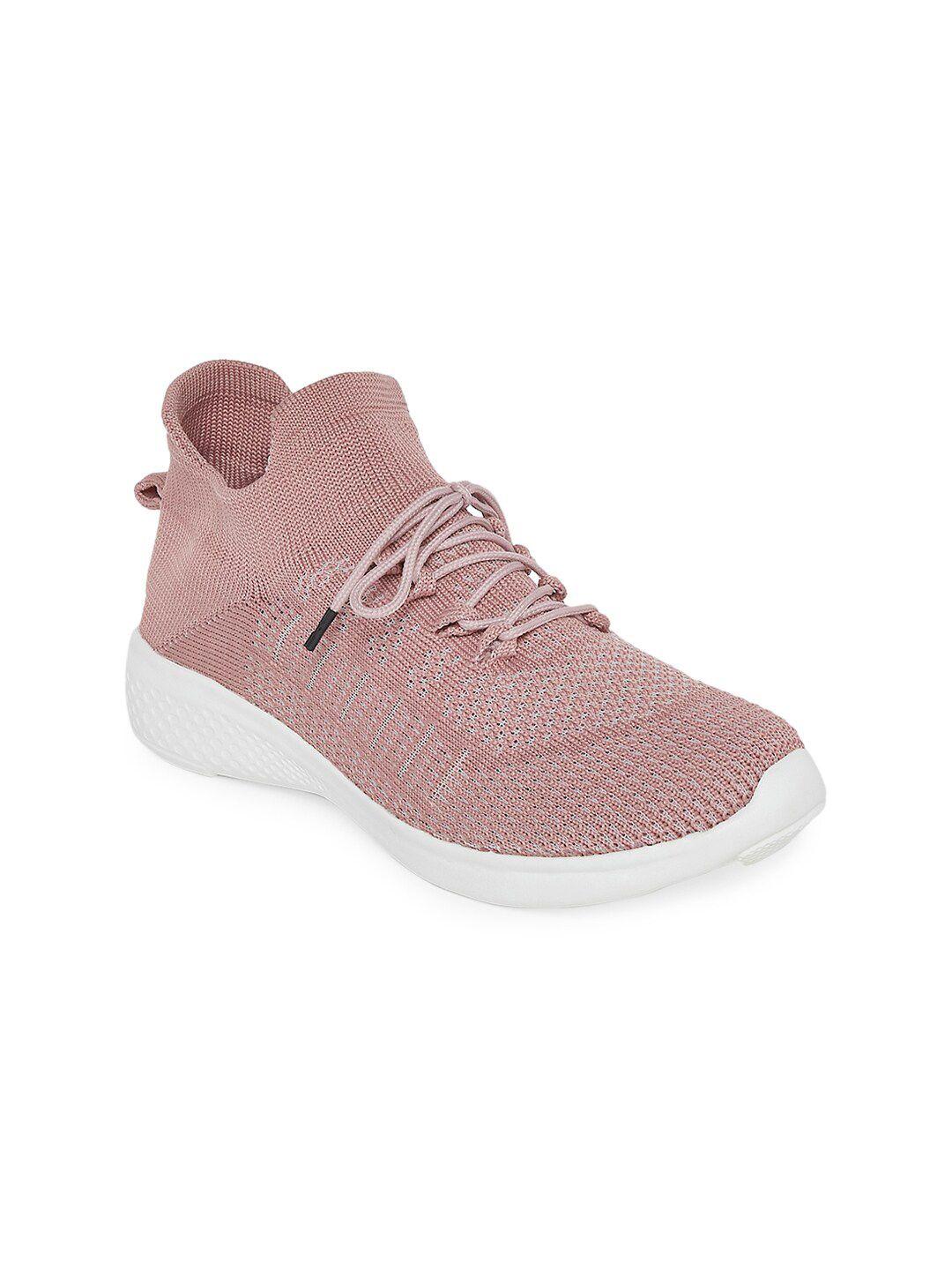 people women nude-coloured textile walking non-marking shoes