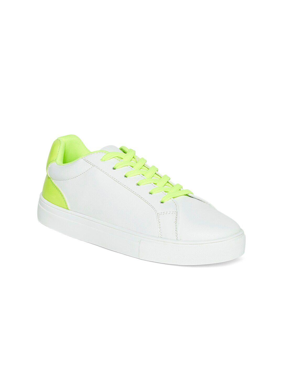 people women white textured sneakers