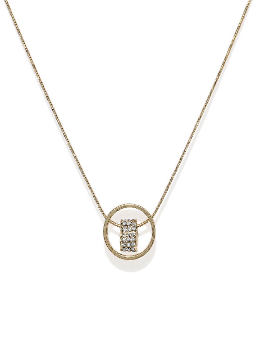 peora 18 kt gold-plated necklace