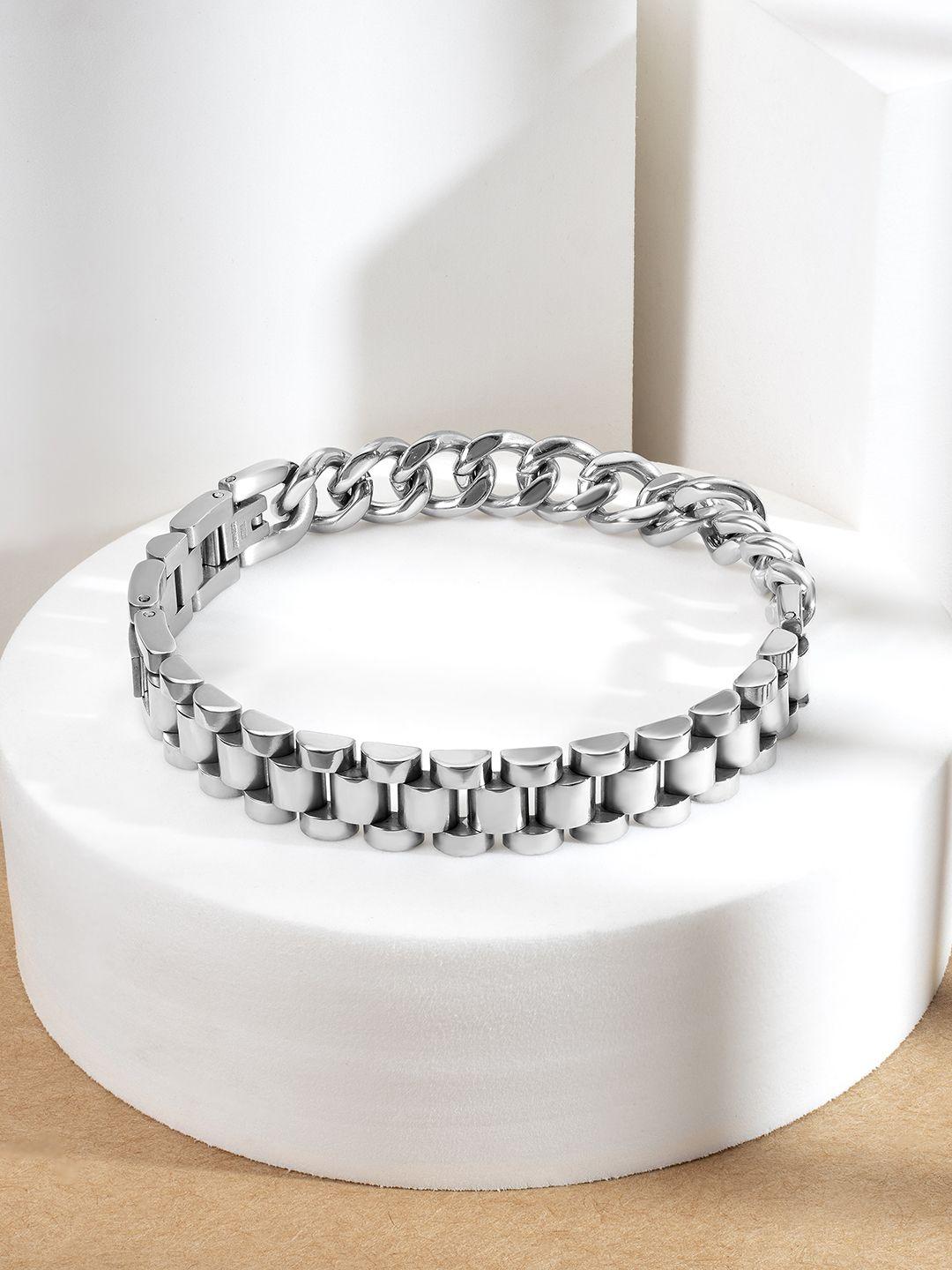 peora silver-plated link bracelet