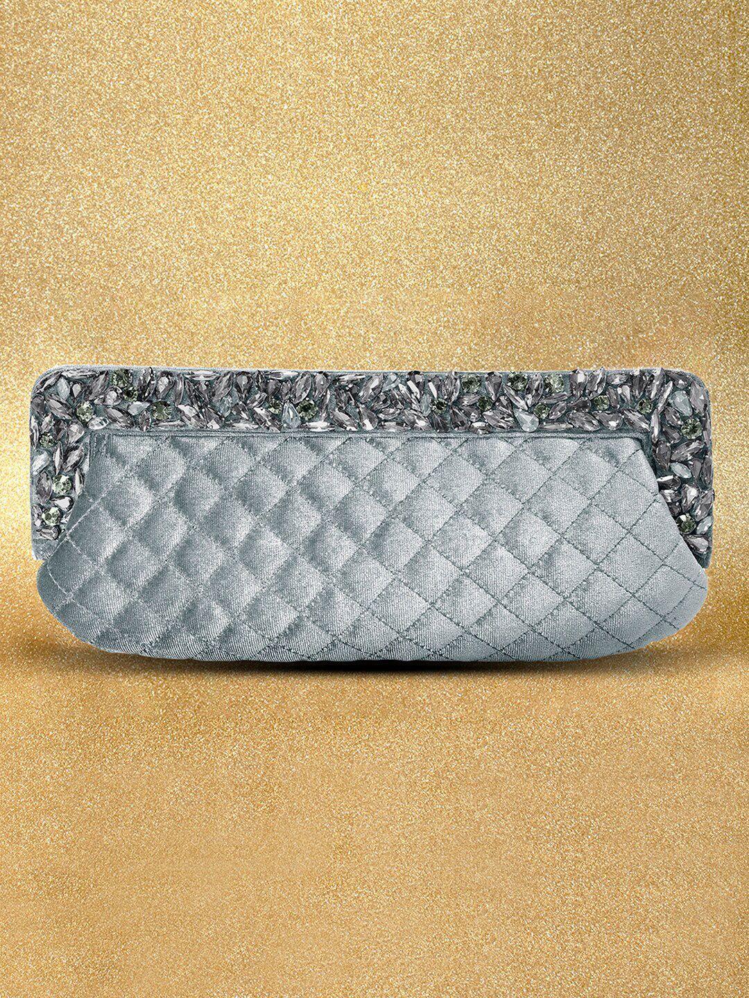 peora textured purse clutch