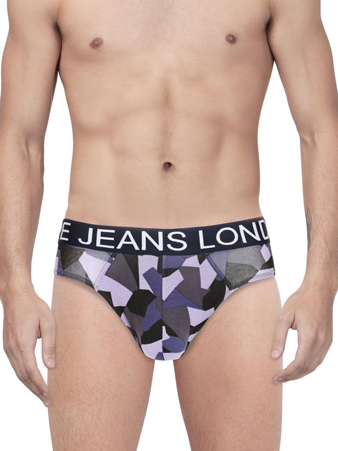 pepe jeans men multicoloured printed briefs 8904311302872