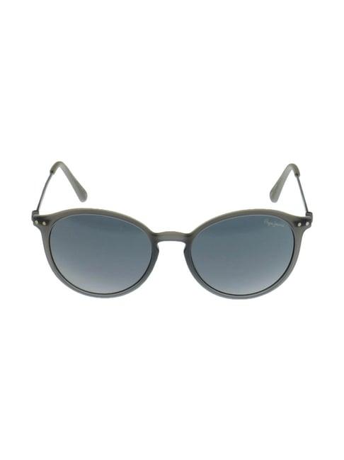 pepe jeans pj7222c252 grey round sunglasses