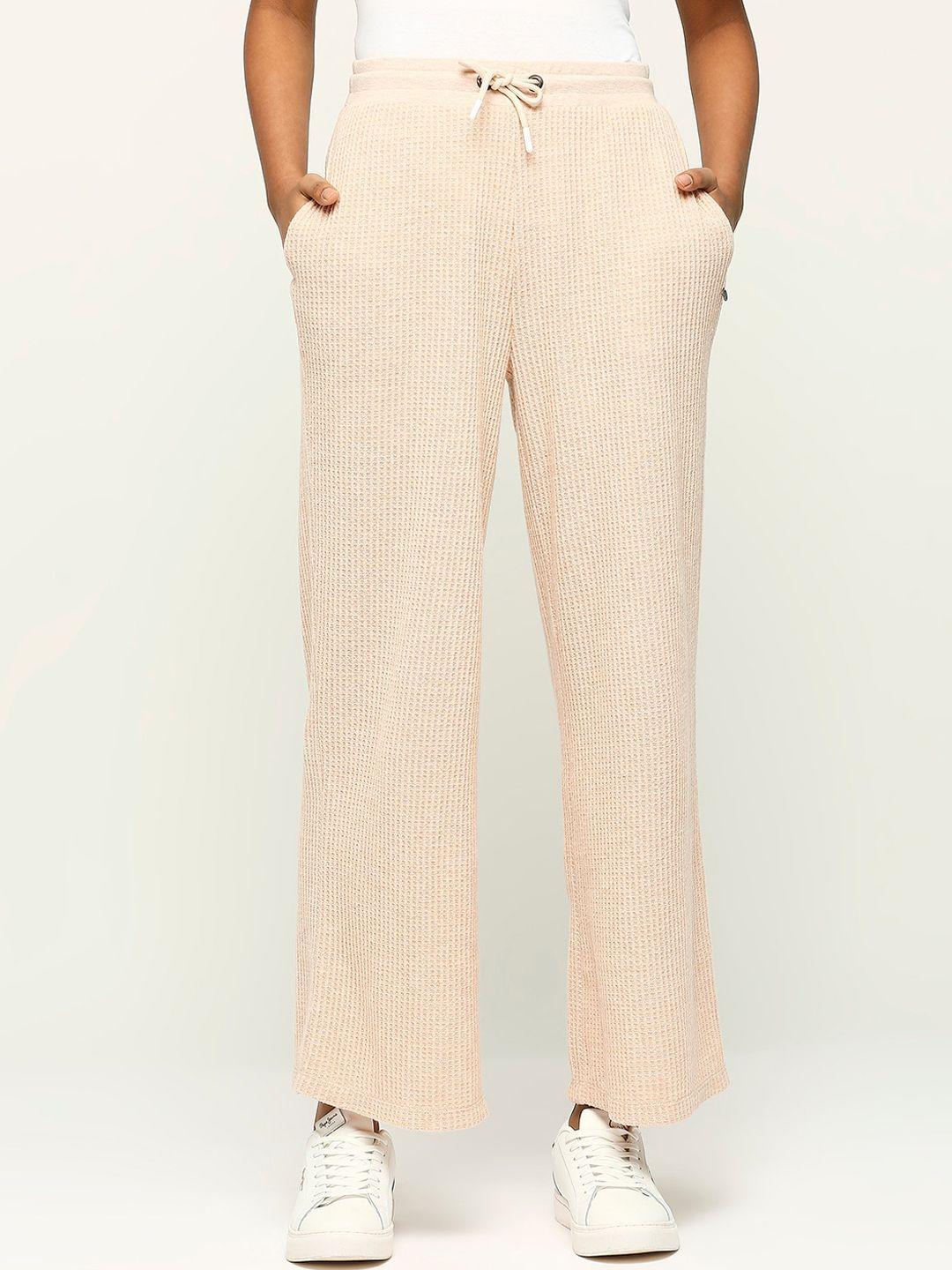 pepe jeans women high rise track pant